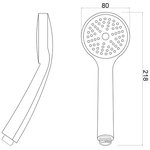 Лейка для душа LE05