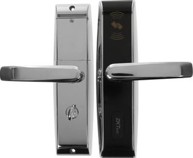 Фото 1/10 Беспроводной гостиничный замок ZL400 с встроенным считывателем Mifare. Для работы с хабом RG4100+. Поддержка ПО ZKBioSecurity.