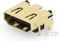 2485396-1, Conn HDMI 2.1 RCP 19 POS 0.75mm Solder RA Thru-Hole 19 Terminal 1 Port Reel – купить оптом и в розницу