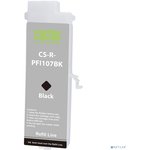 Картридж перезаправляемый струйный Cactus CS-R-PFI107BK черный для Canon ...