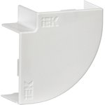 CKMP10D-P-020-010-K01, ELECOR Поворот на 90град КМП 20х10 белый (4шт/компл) IEK