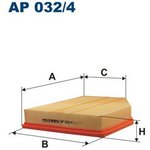 AP0324, Фильтр воздушный BMW E60/E61/E63 М54 7/03- Filtron