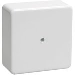 UKO10-100-100-044-K01, Коробка клеммная КМ41222 100х100х44 белая IP40
