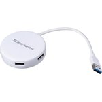 303025007695589, Разветвитель USB HS003 USB3.0x4/белый