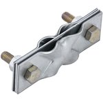 Grounding clamp diagonal strip/rod strip/rod ...