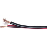 Акустический кабель Procable, 2x1,5мм², ССА, длина 20 м, черно-красный