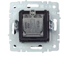 BR-AF20-O-K02, BRITE Роз. двойная TV+SAT РТВ/РСп12-БрЧ черн. IEK