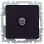 BR-A10-O-K02, BRITE Роз. TV оконечная РТВ11-0-БрЧ черн. IEK