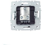 BR-A10-P-K02, BRITE Роз. TV проходная РТВ10-0-БрЧ черн. IEK