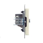 BR-A10-O-K10, BRITE Роз. TV оконечная РТВ11-0-БрКр беж. IEK