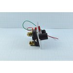 Панель 95x65, 12 В, переключатель кнопочный(герметичный) /переключатель с ...