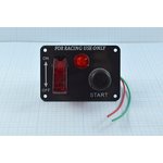 Панель 95x66, 12 В, переключатель кнопочный(герметичный) /переключатель ...