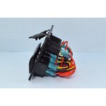 Панель 120x130, 12 В, переключатель клавишный 4/подсветка синяя ...