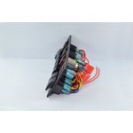 Панель 120x235, 12 В, переключатель клавишный 8/подсветка синяя ...