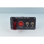 Панель 125x65, 12 В, переключатель кнопочный"START" /переключатель ...