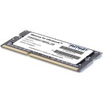 Оперативная память Patriot DDR3-1600 8GB PC-12800 SODIMM (PSD38G1600L2S)