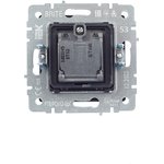 BR-AF20-O-K53, BRITE Роз. двойная TV+SAT РТВ/РСп12-БрГ граф. IEK