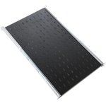 Sliding shelf TsMO TSV-75-9005 1U load: 30kg. 750mm black