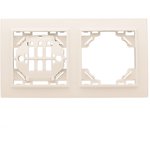 EKF Basic Минск Бежевый Рамка 2-ая горизонтальная.