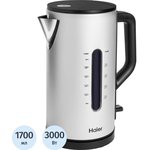 Чайник Haier HK-601,1.7 л серебристый (QA0082M00RU)