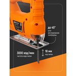 SQ1089-0101, Electric jigsaw LE-450/55, power 450 W, cut 55 mm, 3000 stroke/min ...