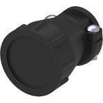 Cable clamp for circular connector, 182655-1