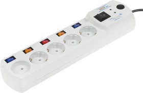 Сетевой фильтр Most EHV 2м (5 розеток) белый (коробка) – купить оптом и в розницу