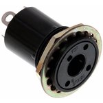 TJT-120, Jack Plug 1/4 in Panel Mount Phone Plug Socket, 4Pole