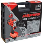 Дрель-шуруповерт акк. дша-02-2016/2li (16в, 2ач, 2акк.,2скор,,подсв, индик ...