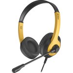 Гарнитура A4Tech Fstyler FH100U белый/черный, проводная