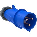 MAGNUM Portable Plug SSI-013 16A-6H/200-250V 2P+PE IP44 IEK