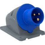 MAGNUM Fixed Plug SSI-513 16A-6H/200-250V 2P+PE IP44 IEK