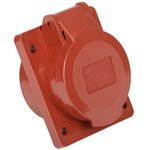 PSR42-016-5, Built-in Socket SSI-415 3P+PE+N 16A 380V IP44 IEK