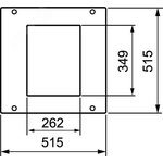 88212, Formwork cover for manhole 12 mod. metallic