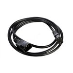 Шнур питания с заземл. IEC 60320 C13/IEC ...