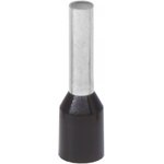 IF1.5-12BK, 1.5-12mm sleeve tip with insulated flange, black