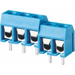 WJ301-5.0-02P-12-00A, Клеммник винтовой, 2-контактный, 5мм, прямой на плату