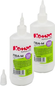 Фото 1/10 Клей ПВА 125г КОМУС