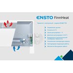 EPHBE05PR, Electric convector FinnHeat 500 W, electric/thermal.