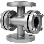 Стекло смотровое IG-316-F Ду100 Ру16 нержавеющая сталь 316, фланцевое