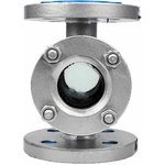 Стекло смотровое IG-316-F Ду100 Ру16 нержавеющая сталь 316, фланцевое