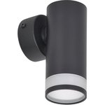 Светильник 4008 накладной настенный под лампу GU10 черный IEK