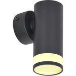 Светильник 4008 накладной настенный под лампу GU10 черный IEK