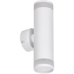 Светильник 4009 накладной настенный под лампу 2хGU10 белый IEK