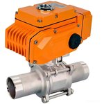 Кран шаровой 304-304-PTFE-W-ISO-H Ду10 Ру63 полнопроходной ...