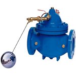 Pilot type float regulator MPRUP-GGG40-304-RR-F DN150 Ru16, diaphragm ...