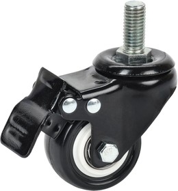 ITK Ролик с тормозом М12 черный – купить оптом и в розницу