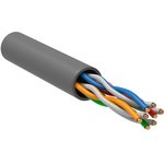 ITK LC1-C5E04-111-T-R, ITK Twisted Pair U/UTP 5E 4x2x24AWG PVC Grey (305m) RF/T