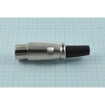 Разъем микрофонныйxLR розетка, контакты 3P, монтаж на кабель, MC910-3P