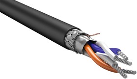 Фото 1/5 ITK Кабель интерфейсный RS-485 1х2х0,78 нг(А)-HF черный (200м)